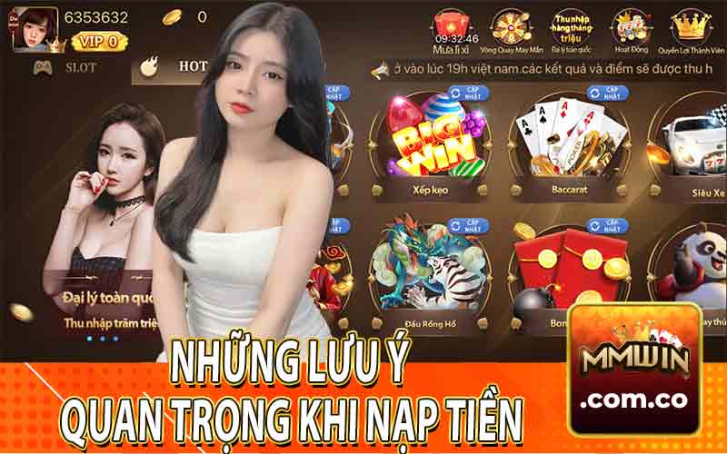 Những Lưu Ý Quan Trọng Khi Nạp Tiền