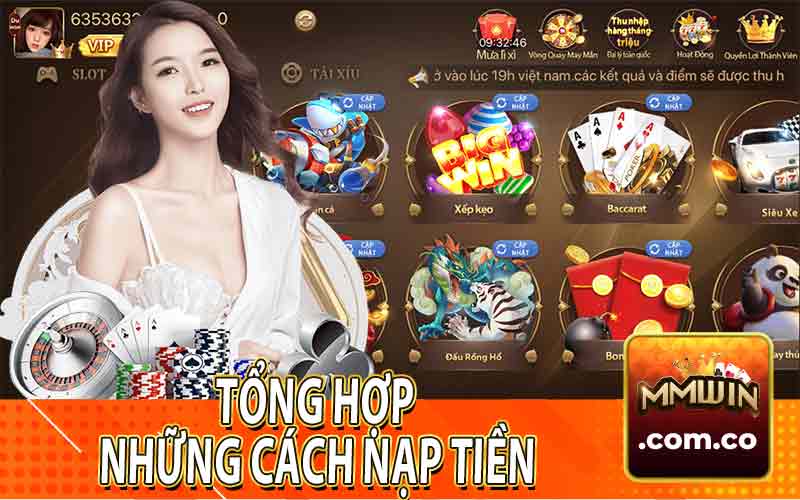 Tổng Hợp Những Cách Nạp Tiền MmWin