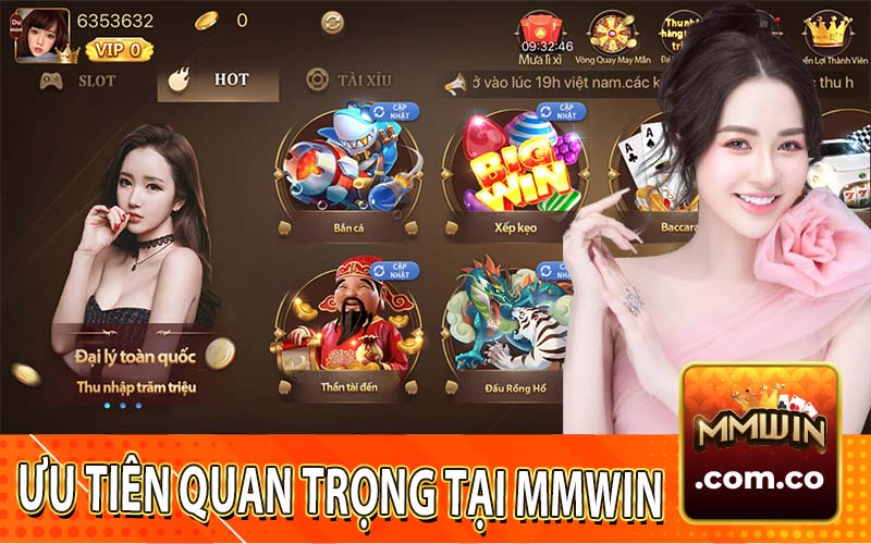 Ưu Tiên Quan Trọng Tại MMWin